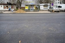 Ulica Bezpieczna w przedostatni dzień remontu